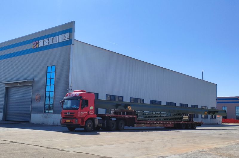 電動(dòng)葫蘆門(mén)式起重機(jī) MHxh5t17.9m 制作完成，發(fā)往南京交付客戶使用