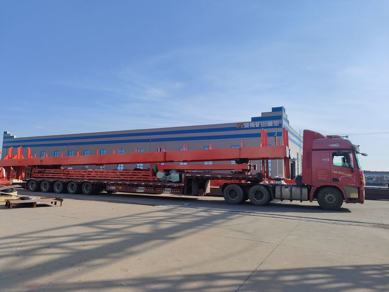 電動(dòng)葫蘆門(mén)式起重機(jī)  2臺(tái) MHxh10t—24m 制作完成，發(fā)往湖北交付客戶使用