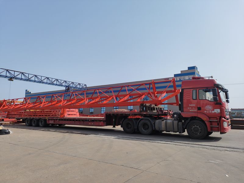 電動葫蘆門式起重機  MH10t—25m 制作完成，發往陜西榆林交付客戶使用