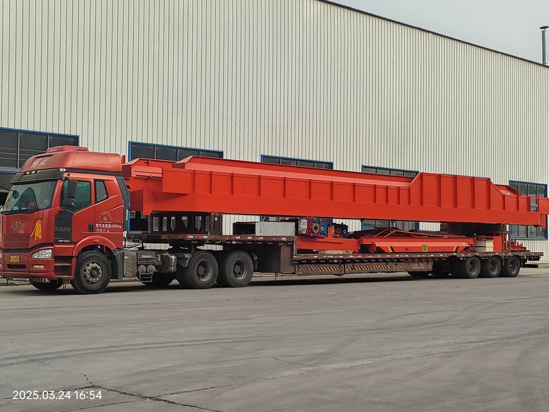 通用橋式起重機 QDXX32/5t—19.5m 電動單梁橋式起重機 2臺 LD10t—16.5m 制作完成，發往河北石家莊交付客戶使用。